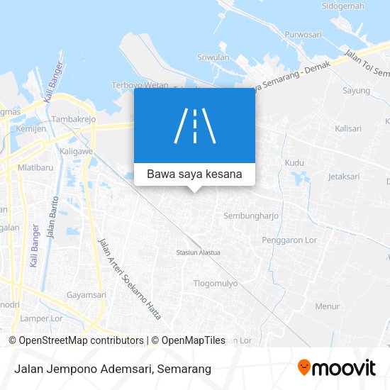 Peta Jalan Jempono Ademsari