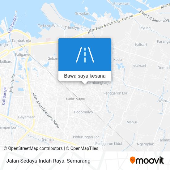 Peta Jalan Sedayu Indah Raya