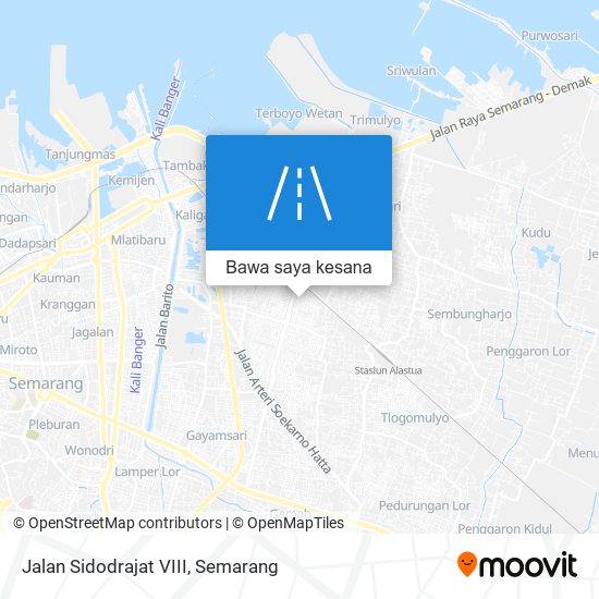 Peta Jalan Sidodrajat VIII