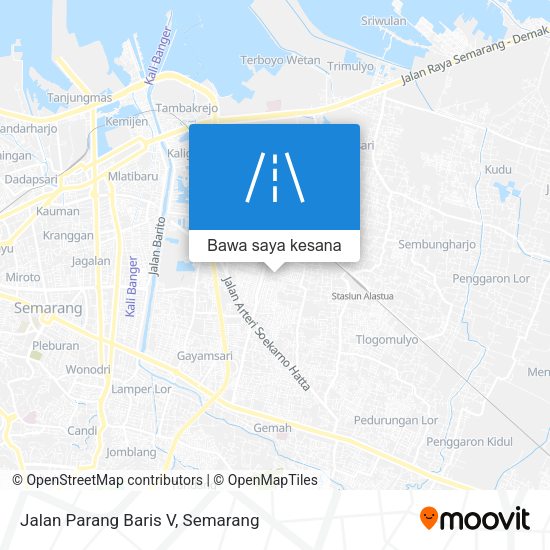 Peta Jalan Parang Baris V