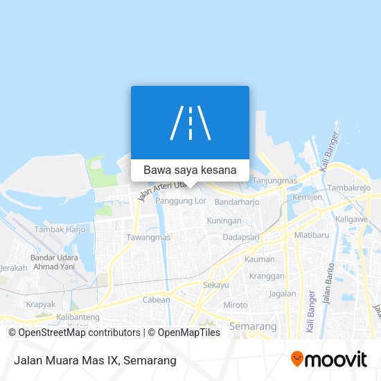 Peta Jalan Muara Mas IX