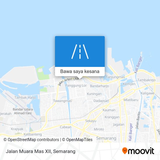 Peta Jalan Muara Mas XII