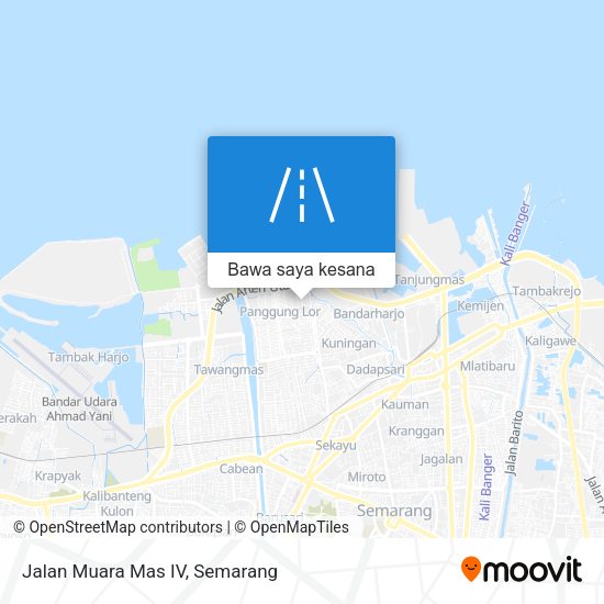 Peta Jalan Muara Mas IV