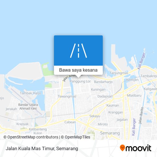 Peta Jalan Kuala Mas Timur