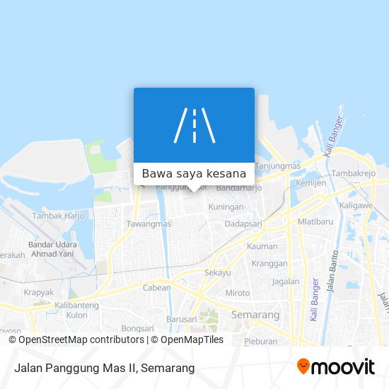 Peta Jalan Panggung Mas II