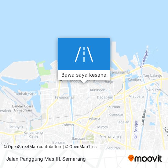 Peta Jalan Panggung Mas III