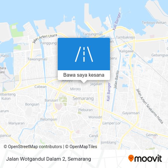 Peta Jalan Wotgandul Dalam 2