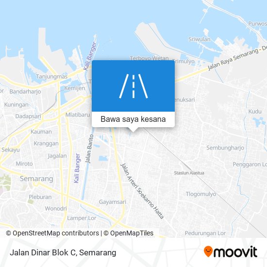 Peta Jalan Dinar Blok C