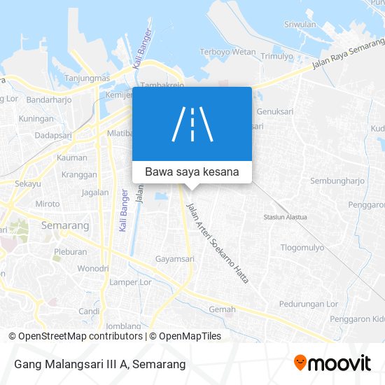 Peta Gang Malangsari III A