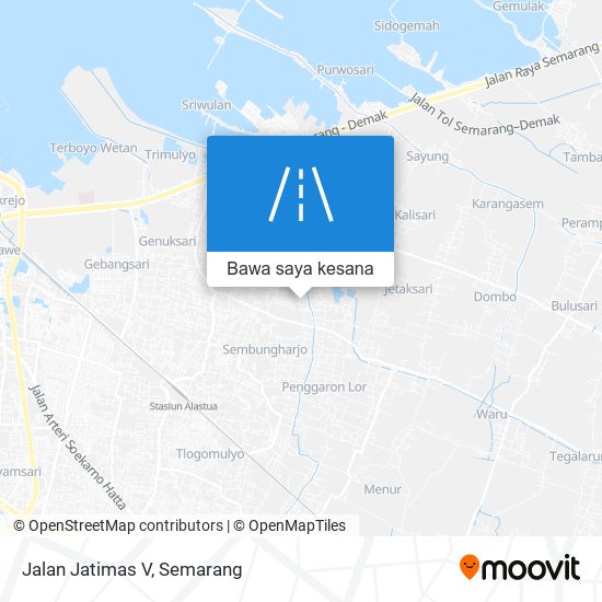 Peta Jalan Jatimas V