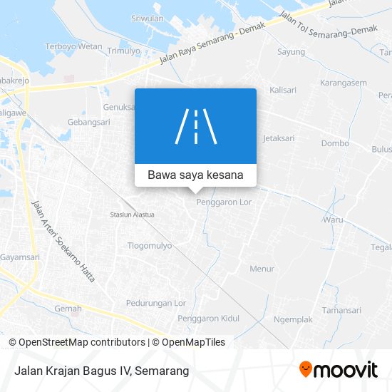 Peta Jalan Krajan Bagus IV