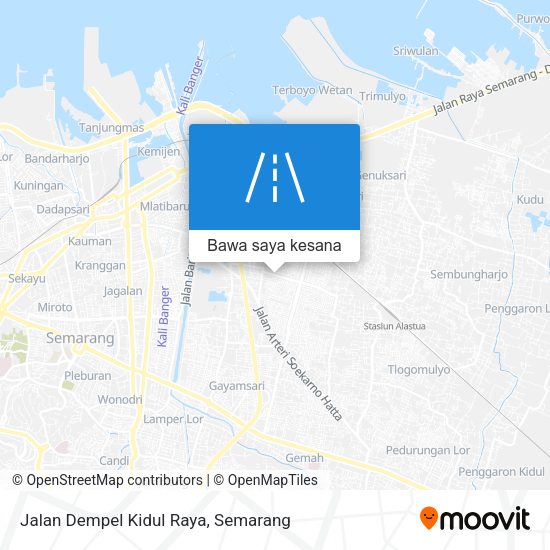 Peta Jalan Dempel Kidul Raya