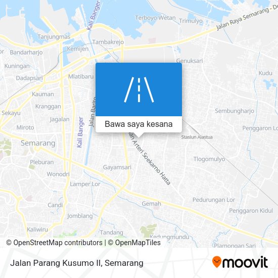 Peta Jalan Parang Kusumo II