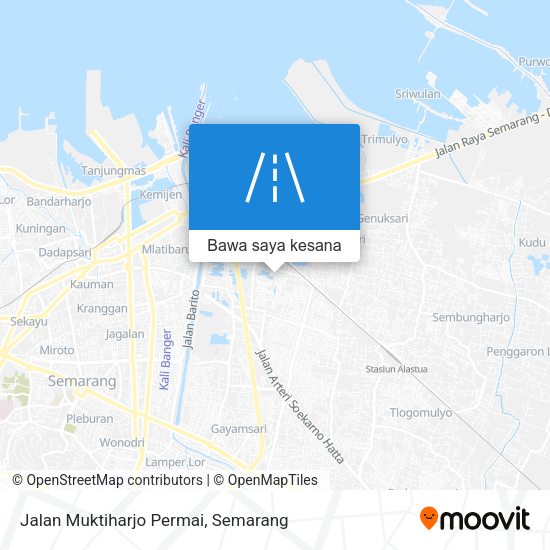 Peta Jalan Muktiharjo Permai