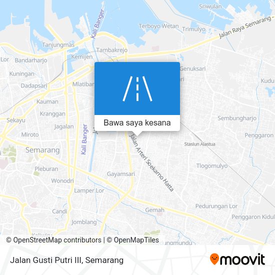 Peta Jalan Gusti Putri III