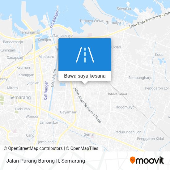 Peta Jalan Parang Barong II
