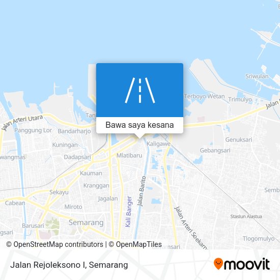 Peta Jalan Rejoleksono I