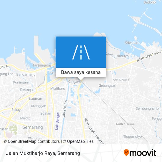 Peta Jalan Muktiharjo Raya