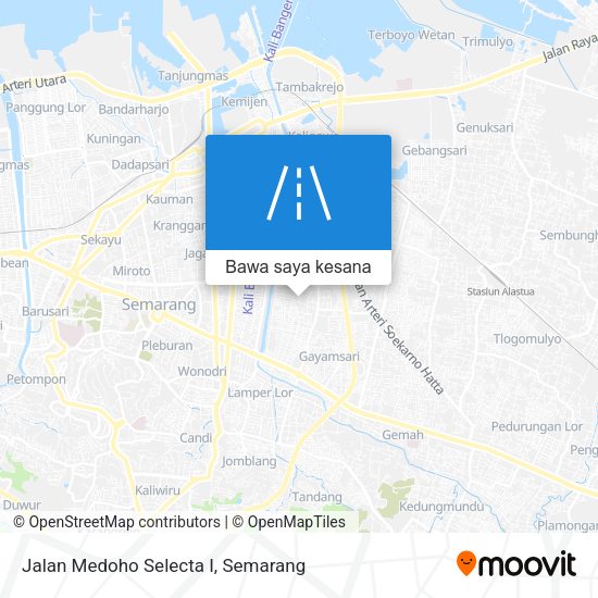Peta Jalan Medoho Selecta I