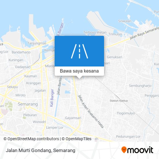 Peta Jalan Murti Gondang