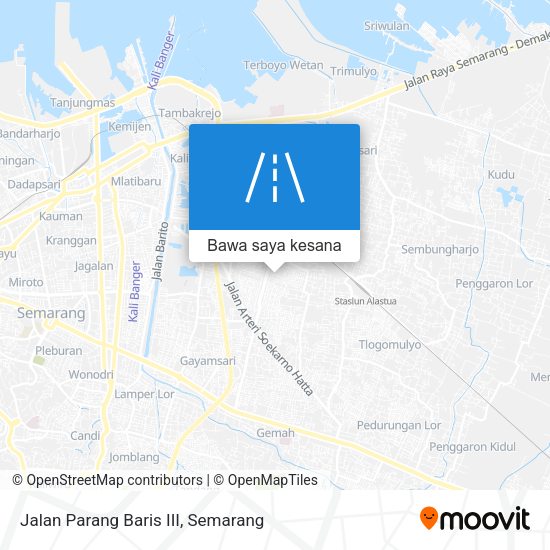 Peta Jalan Parang Baris III