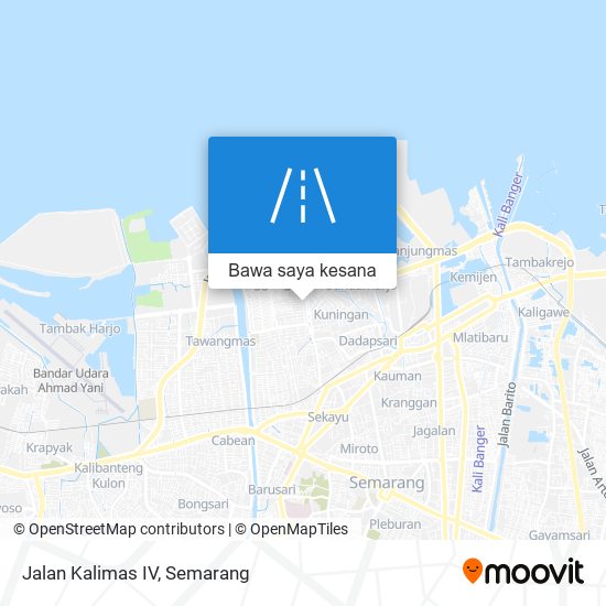 Peta Jalan Kalimas IV