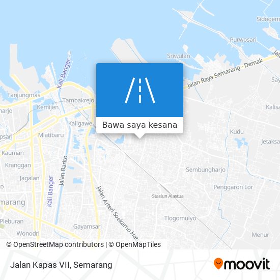 Peta Jalan Kapas VII