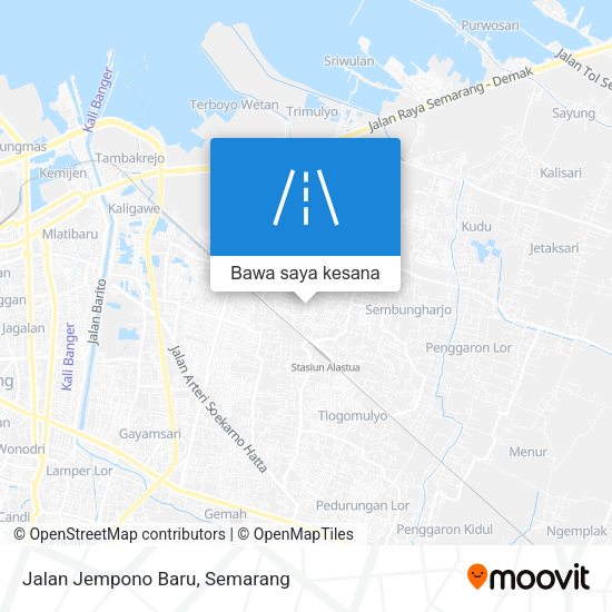 Peta Jalan Jempono Baru
