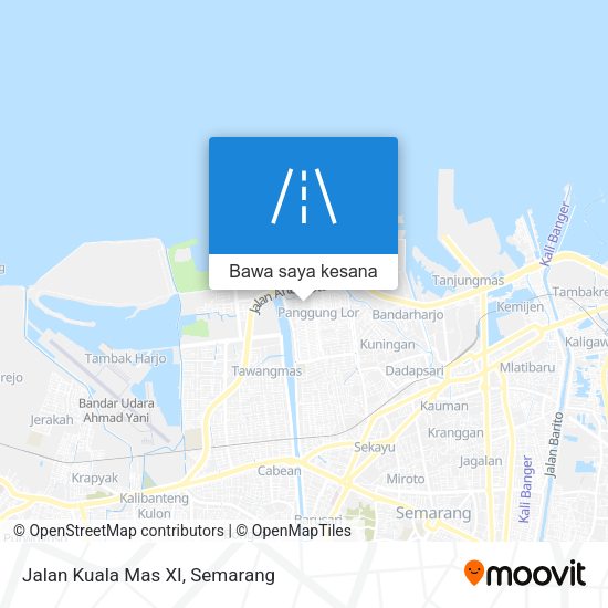 Peta Jalan Kuala Mas XI