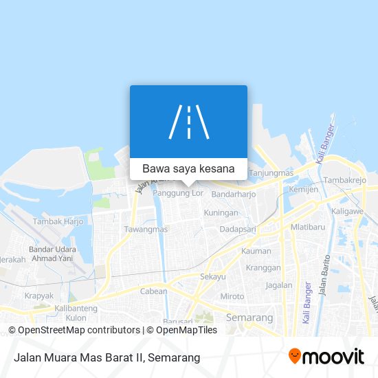 Peta Jalan Muara Mas Barat II