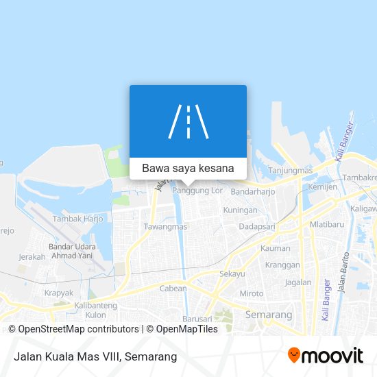 Peta Jalan Kuala Mas VIII