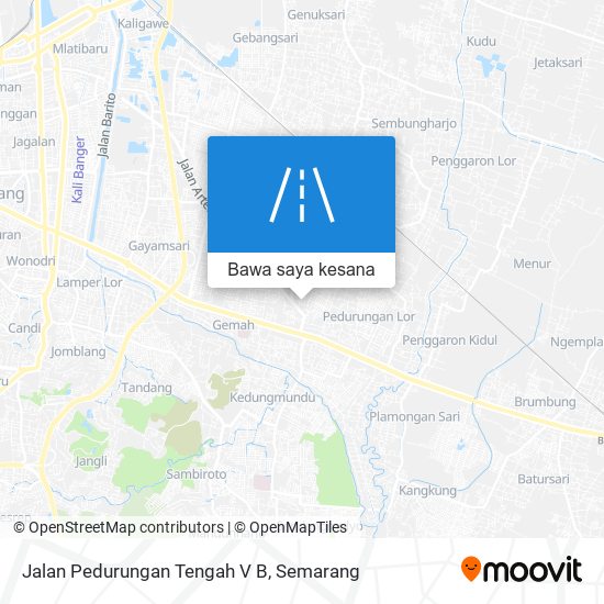 Peta Jalan Pedurungan Tengah V B