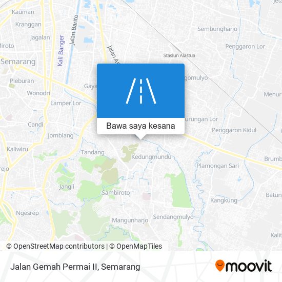 Peta Jalan Gemah Permai II