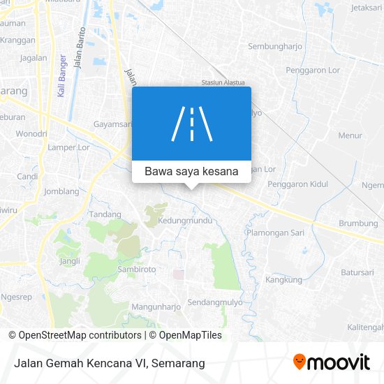 Peta Jalan Gemah Kencana VI