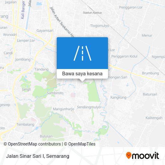 Peta Jalan Sinar Sari I