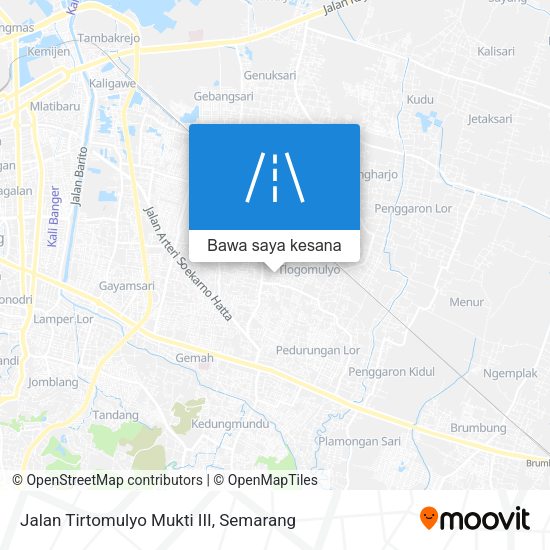 Peta Jalan Tirtomulyo Mukti III