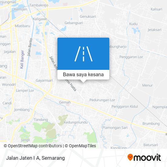 Peta Jalan Jaten I A