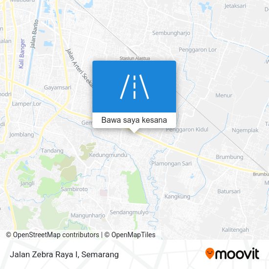 Peta Jalan Zebra Raya I