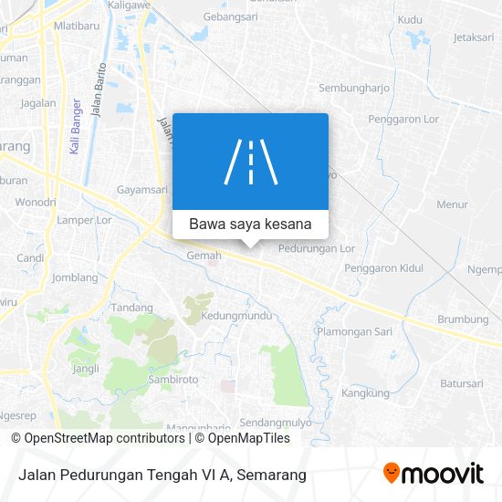Peta Jalan Pedurungan Tengah VI A