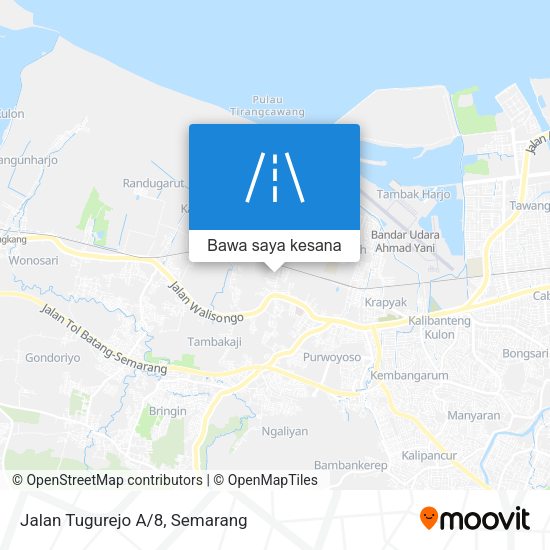 Peta Jalan Tugurejo A/8