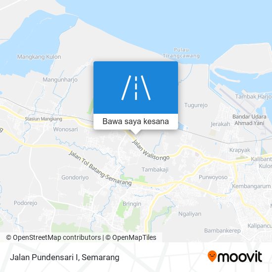 Peta Jalan Pundensari I