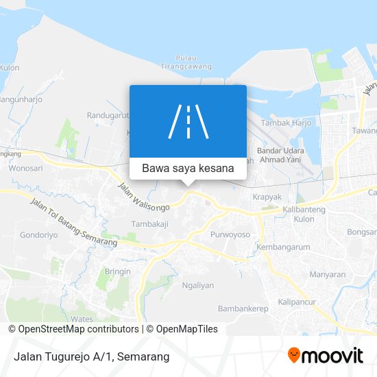 Peta Jalan Tugurejo A/1