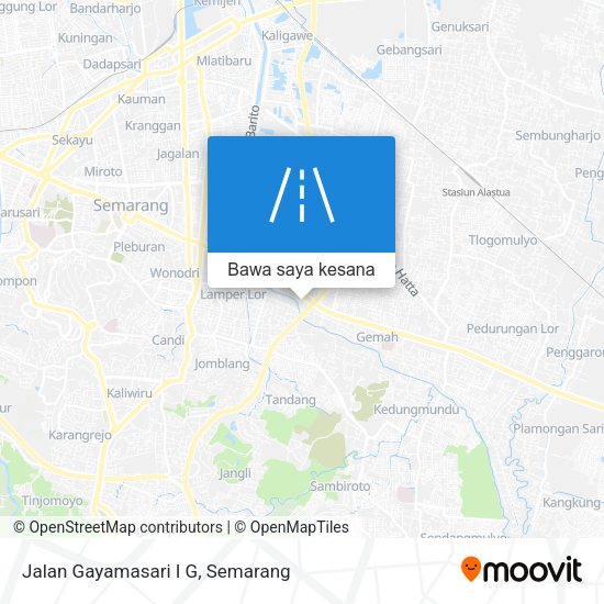 Peta Jalan Gayamasari I G