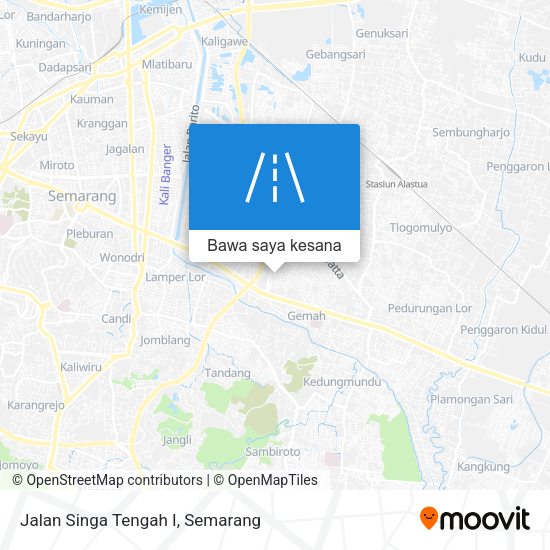 Peta Jalan Singa Tengah I