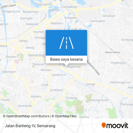 Peta Jalan Banteng IV