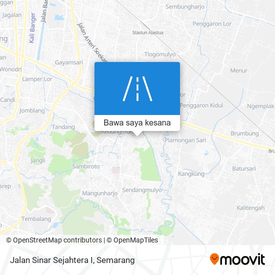 Peta Jalan Sinar Sejahtera I