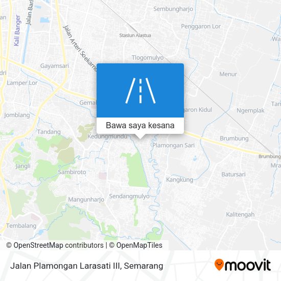 Peta Jalan Plamongan Larasati III