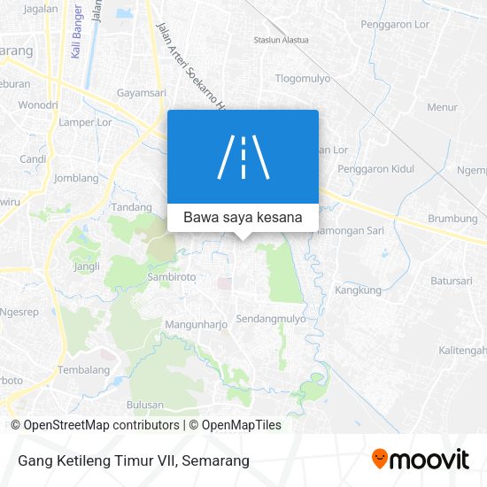 Peta Gang Ketileng Timur VII