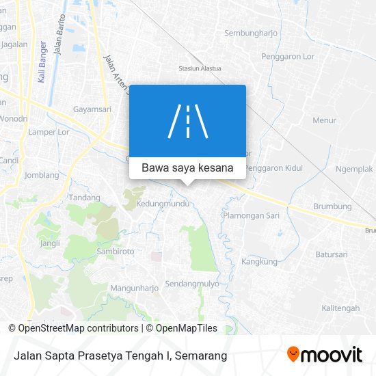 Peta Jalan Sapta Prasetya Tengah I