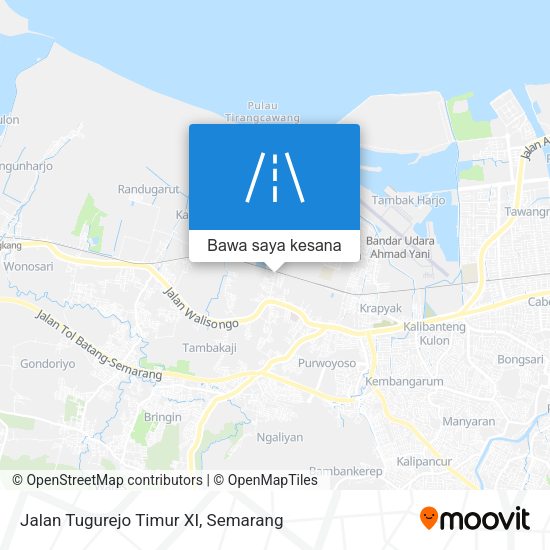 Peta Jalan Tugurejo Timur XI